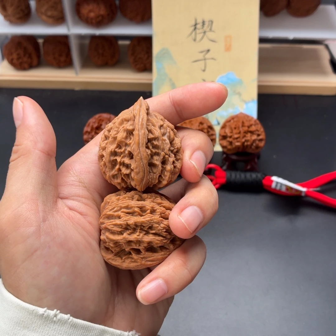 把件文玩核桃全品无修麦虎40