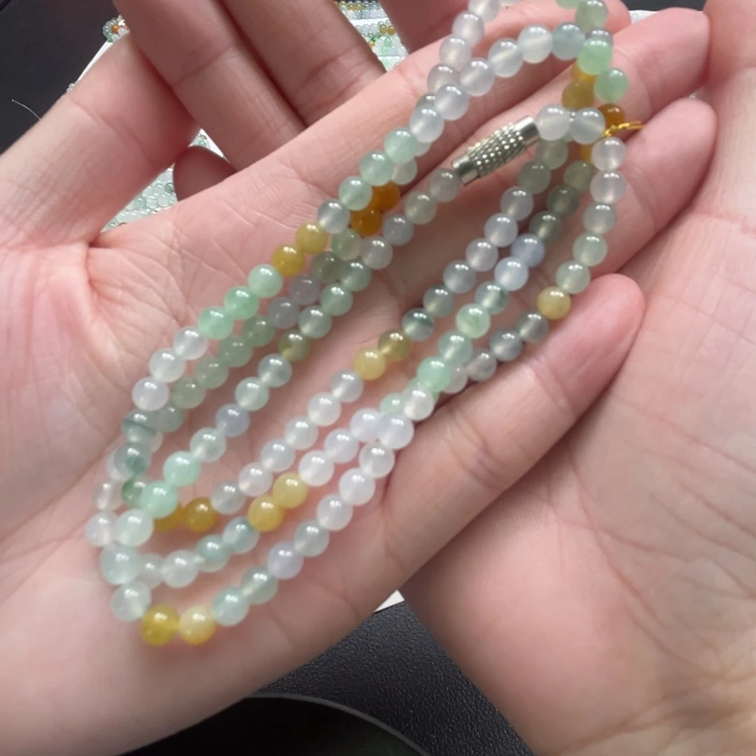 翡翠未镶嵌颈饰缅甸翡翠