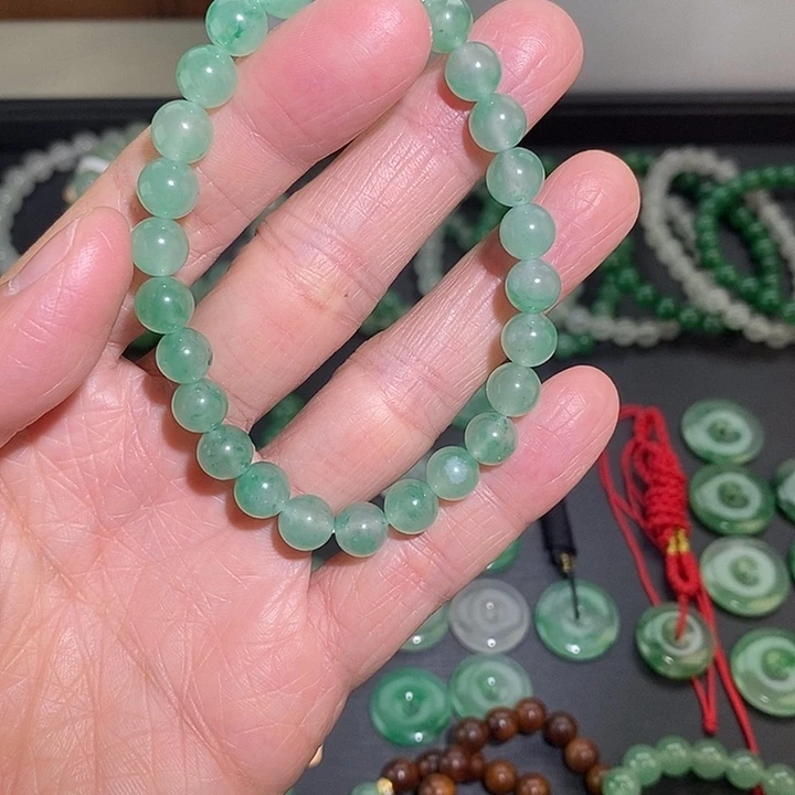 石英质玉未镶嵌手链