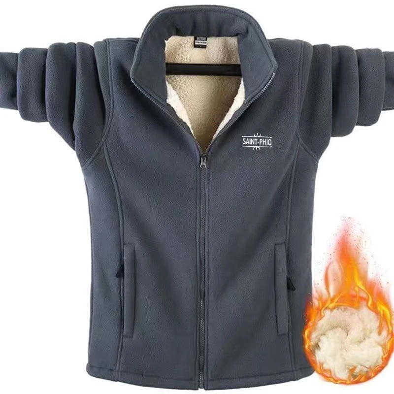 2025外套男国潮休闲秋冬款加绒加厚设计感刺绣帅气宽松保暖服夹克