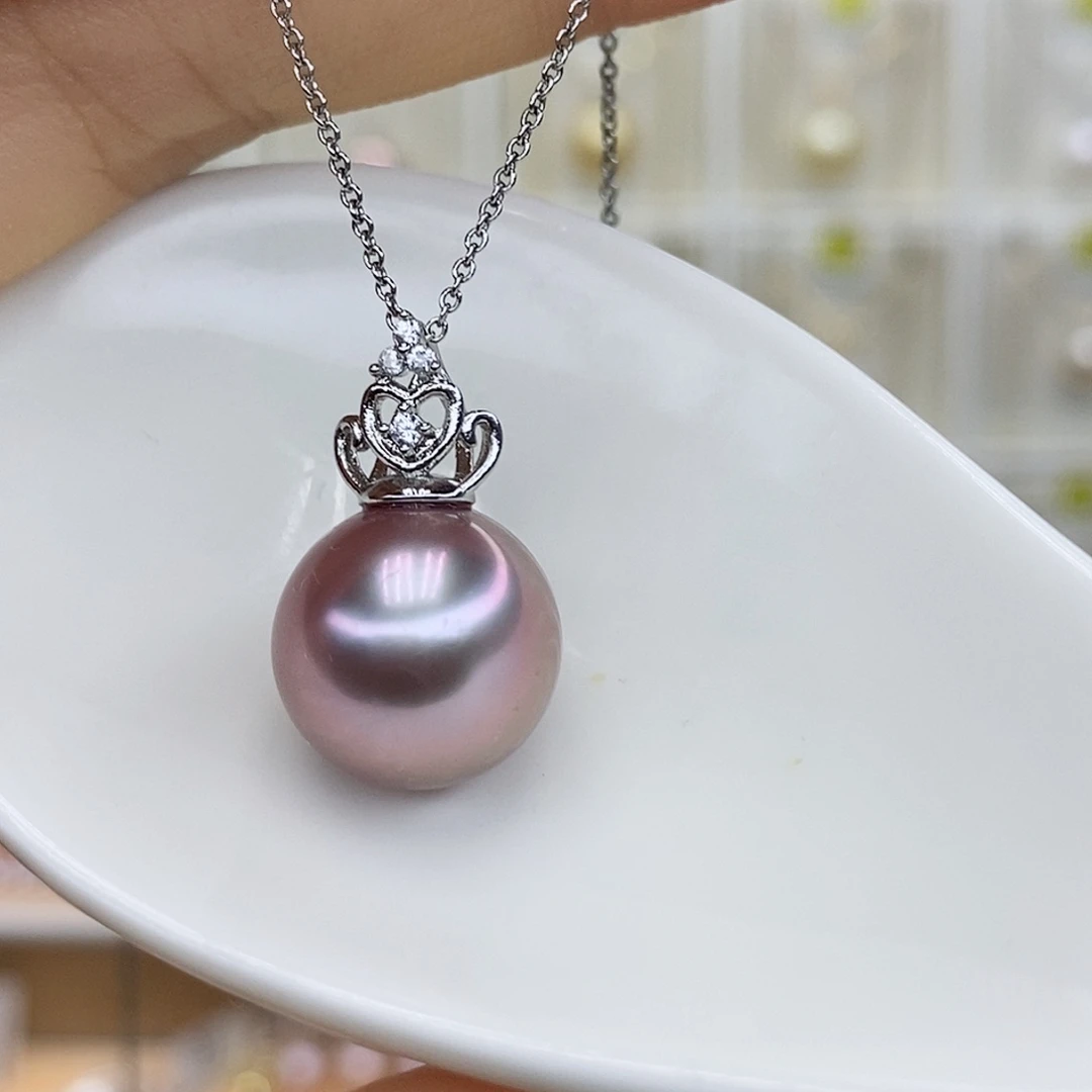 合金淡水珍珠项链