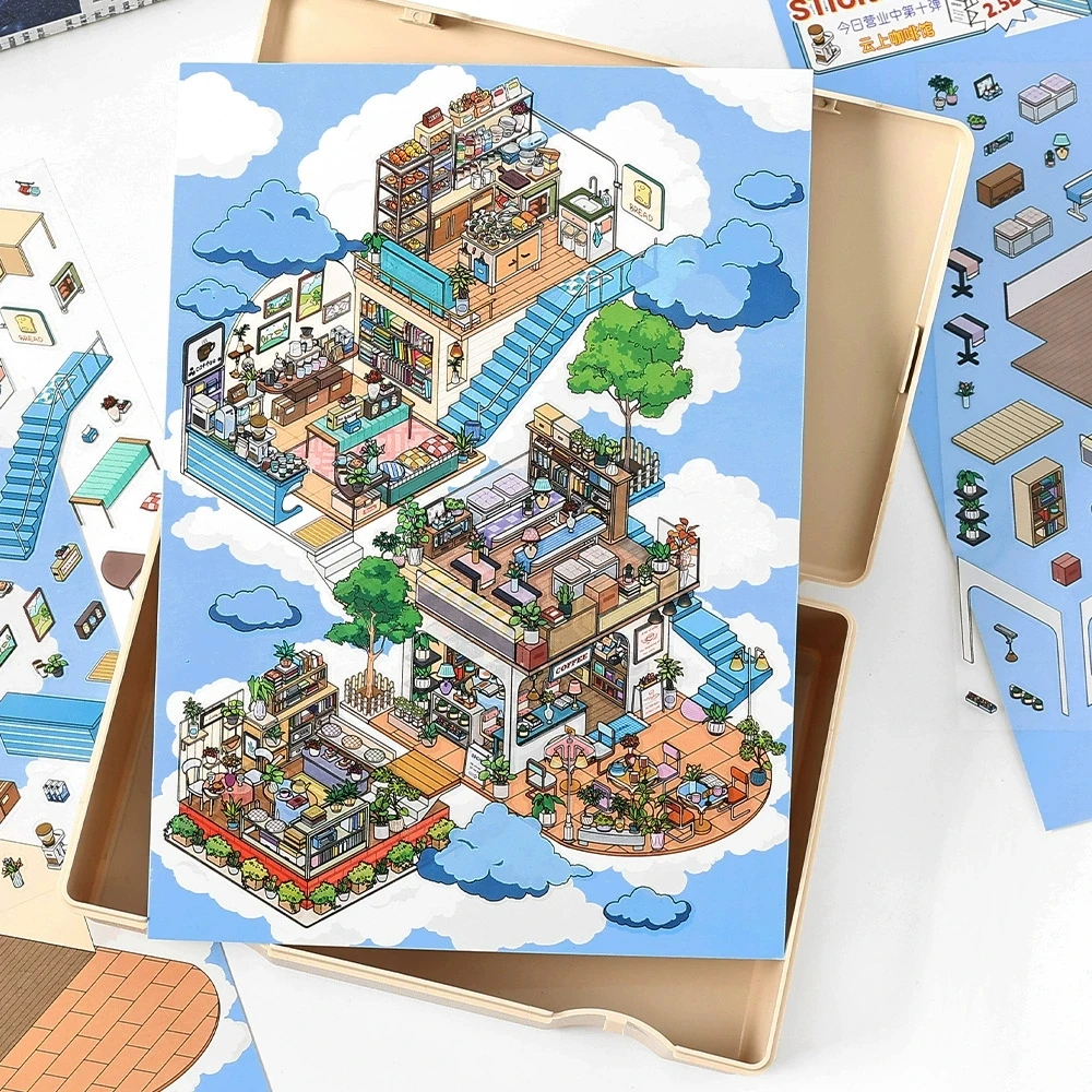 【直播专享】infeelme今日营业中 第十弹大版无人物风景造景贴纸