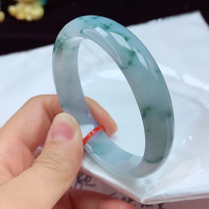 未镶嵌手镯翡翠56圈贵妃