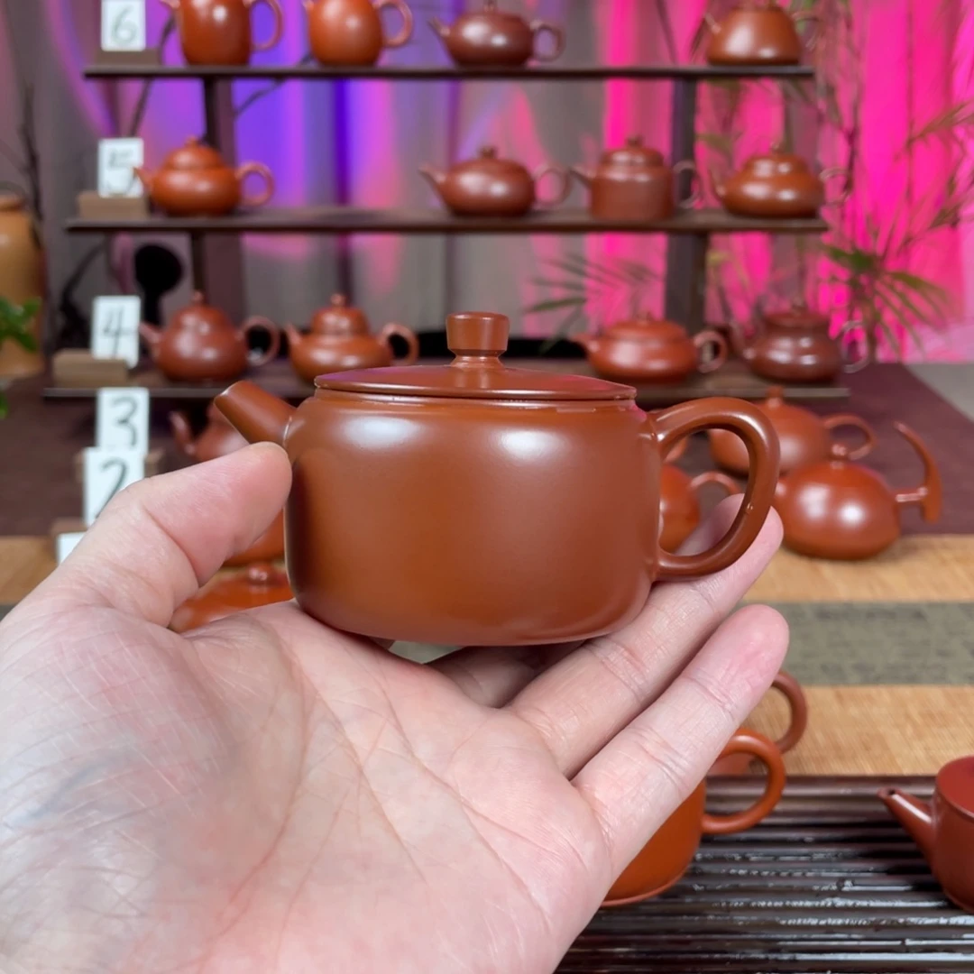 踢****茶壶紫砂精工汉瓦120cc