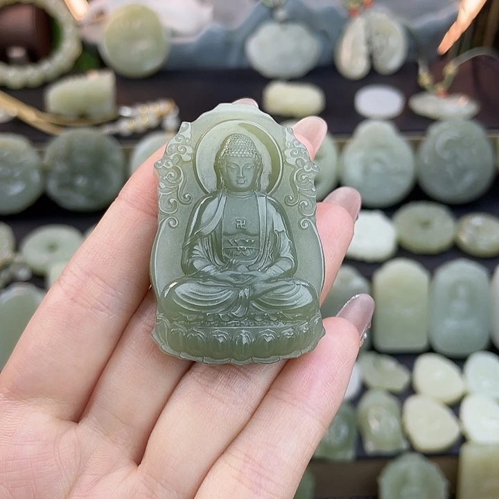 ****多和田玉未镶嵌颈饰