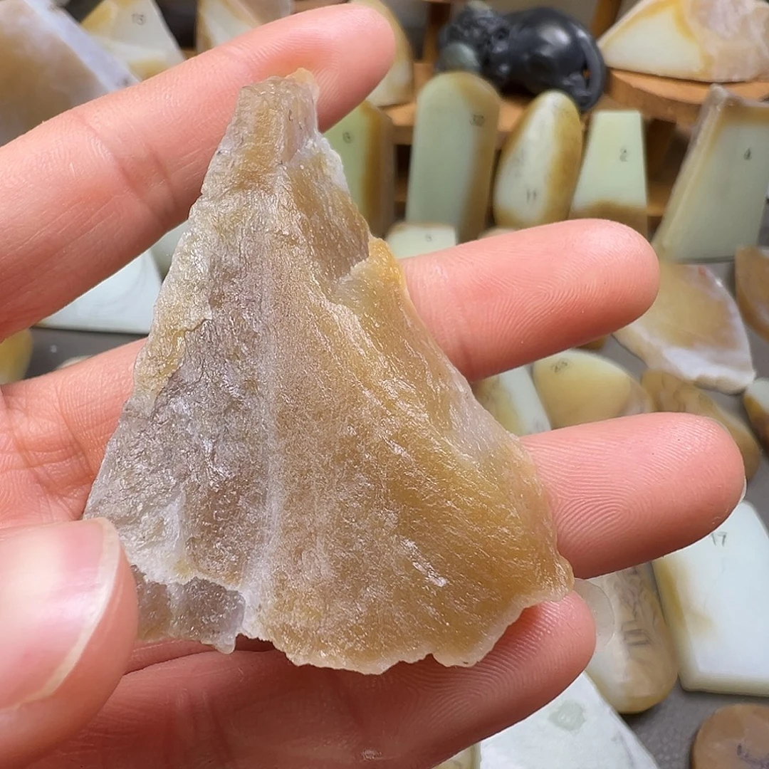 和田玉（糖玉）未镶嵌珠宝半成品