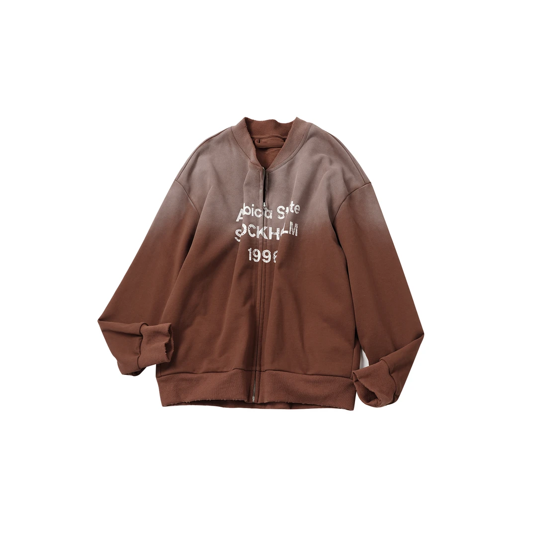 【渐变字母美式外套】WYBL58323