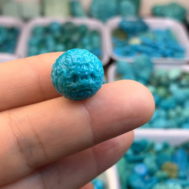 绿松石未镶嵌吊坠(不含链)15