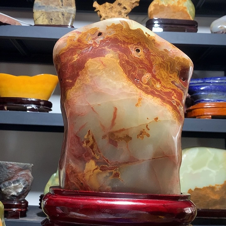 石材高33厘米宽22厘米
