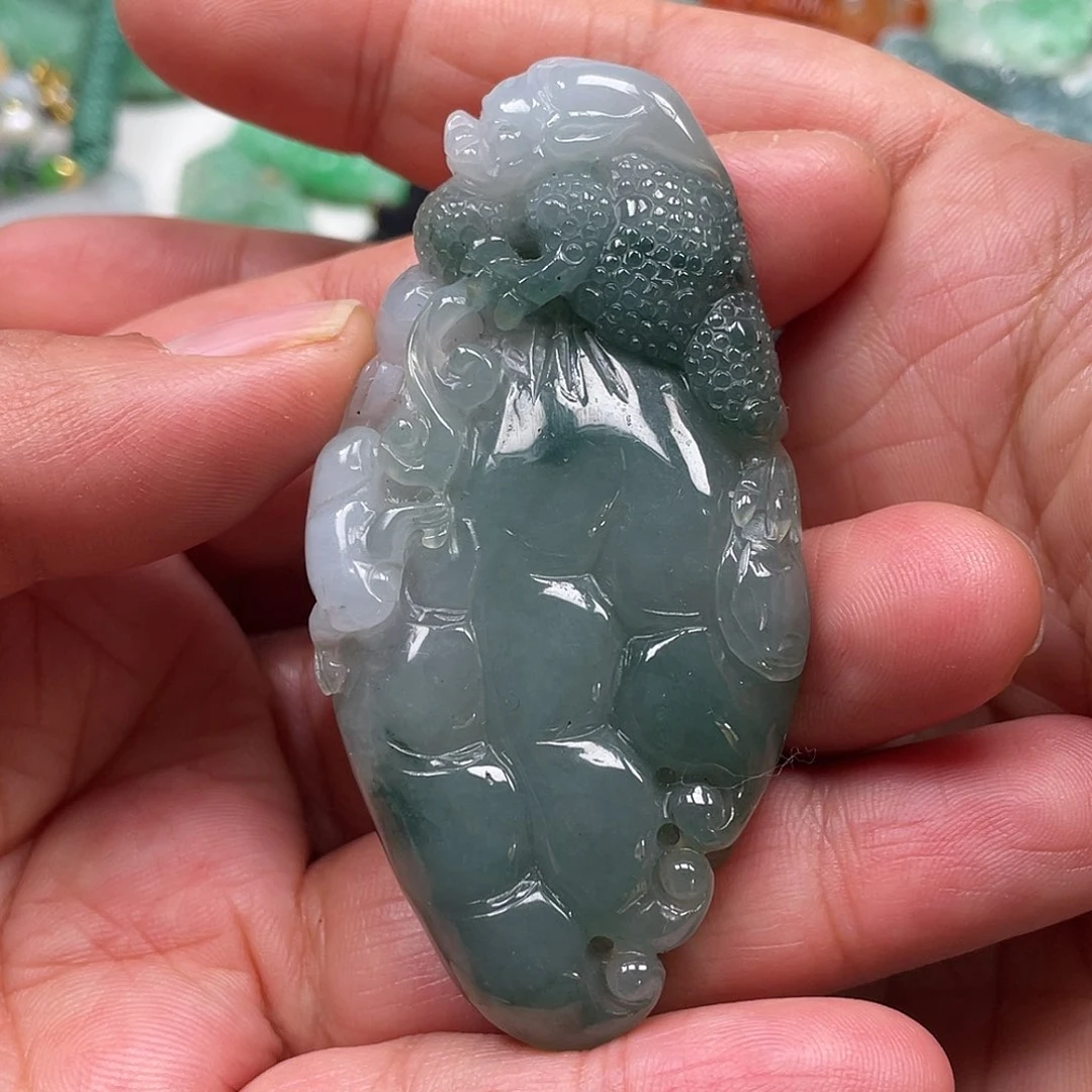 颈饰未镶嵌翡翠翡玉缘翡翠