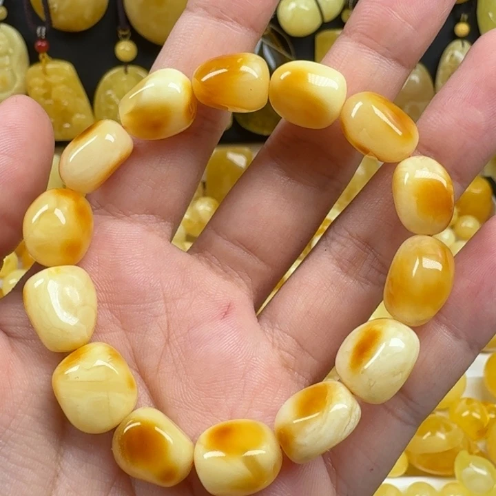 蜜蜡未镶嵌珠宝奇石