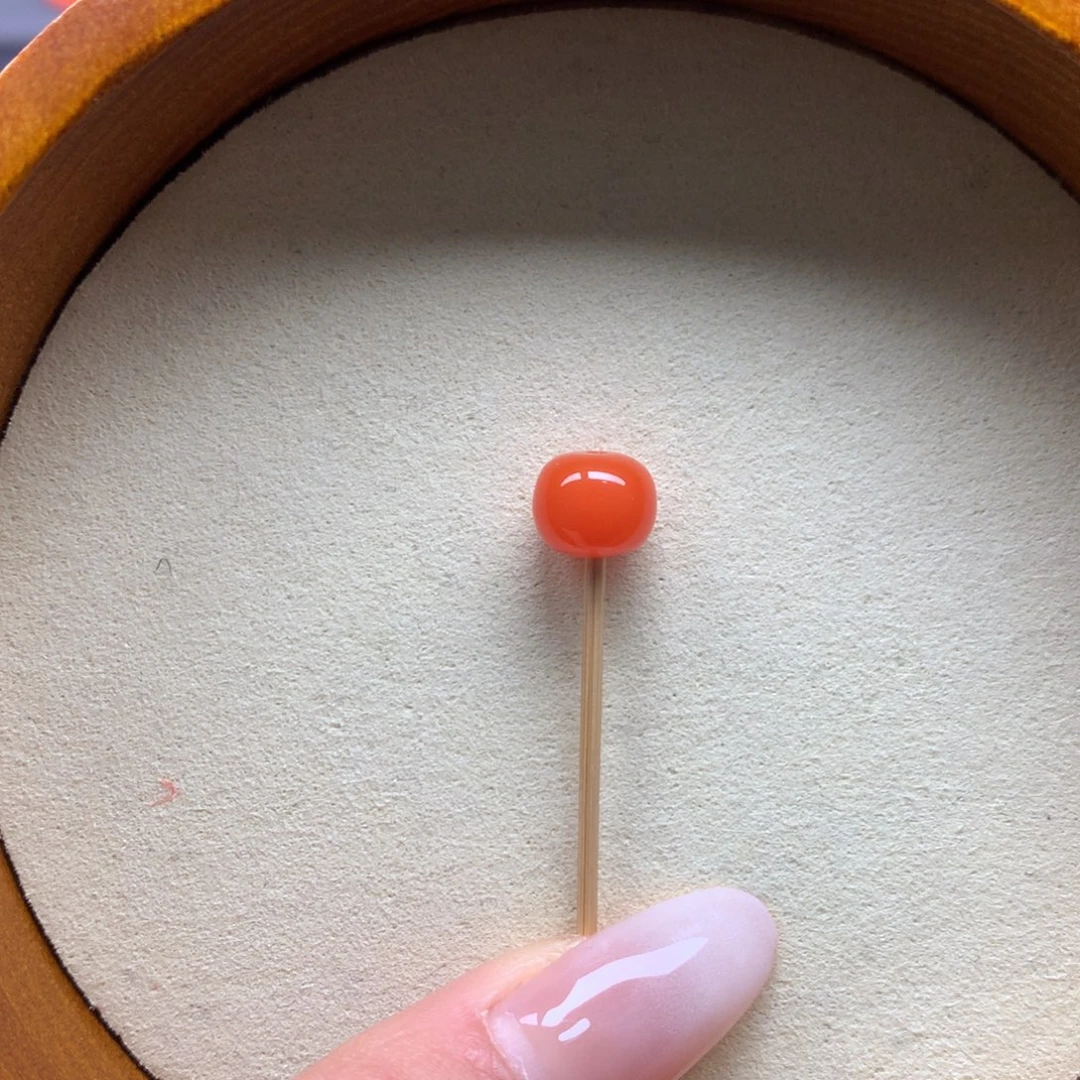 南红玛瑙未镶嵌保山天然原矿南红9mm+老型单珠