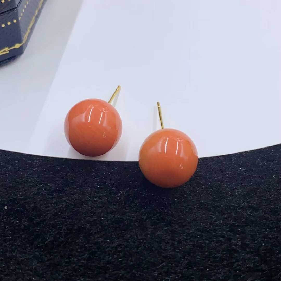 4601   粉色耳钉多样性发货