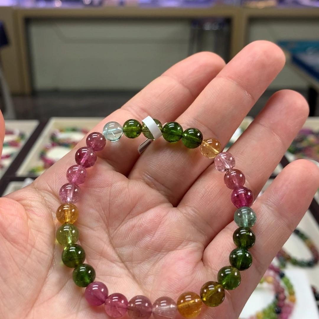 手链未镶嵌碧玺6.7左右