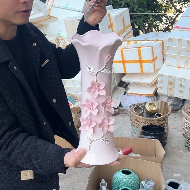 瓶高度39厘米口径8厘米微瑕捡漏