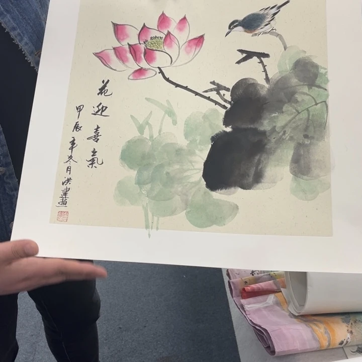 国画绘画手绘作品