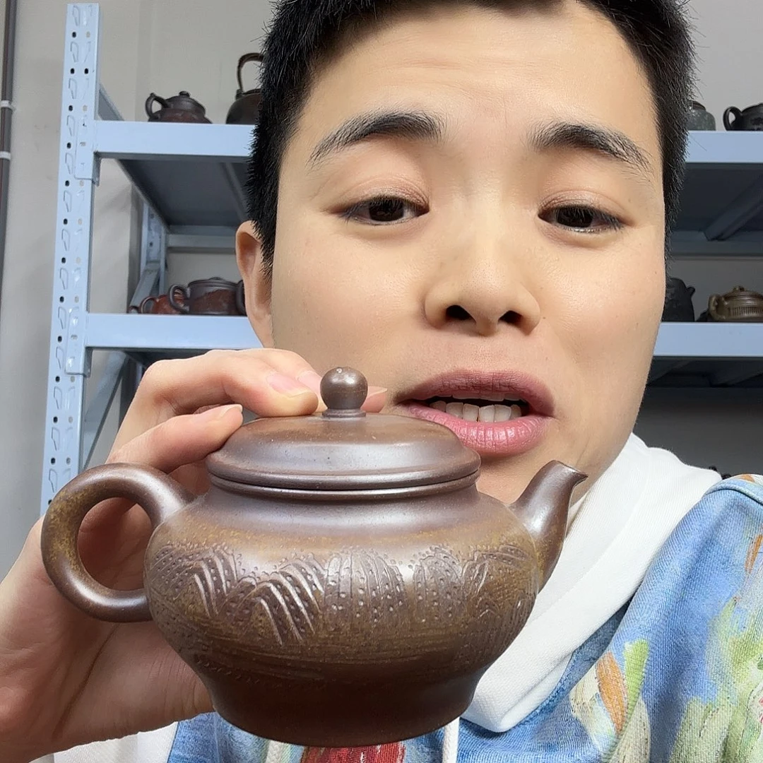 紫砂茶壶民间手艺人全手工制作