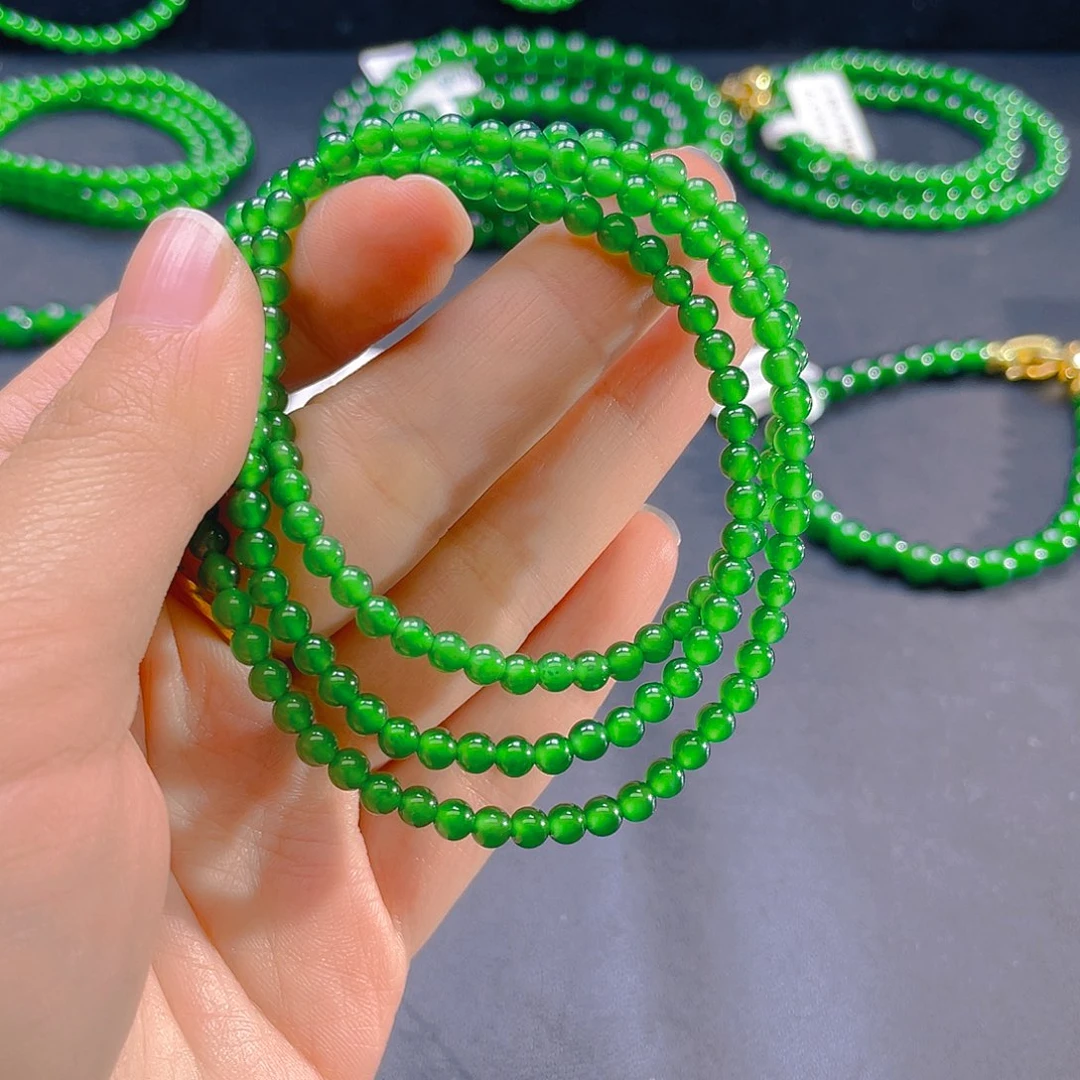 翡翠未镶嵌颈饰卡4