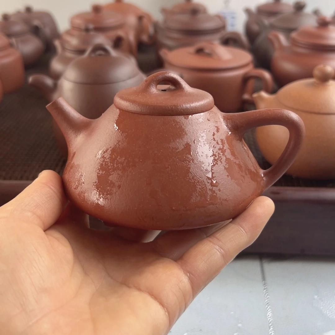 紫砂壶红降坡子冶180c c