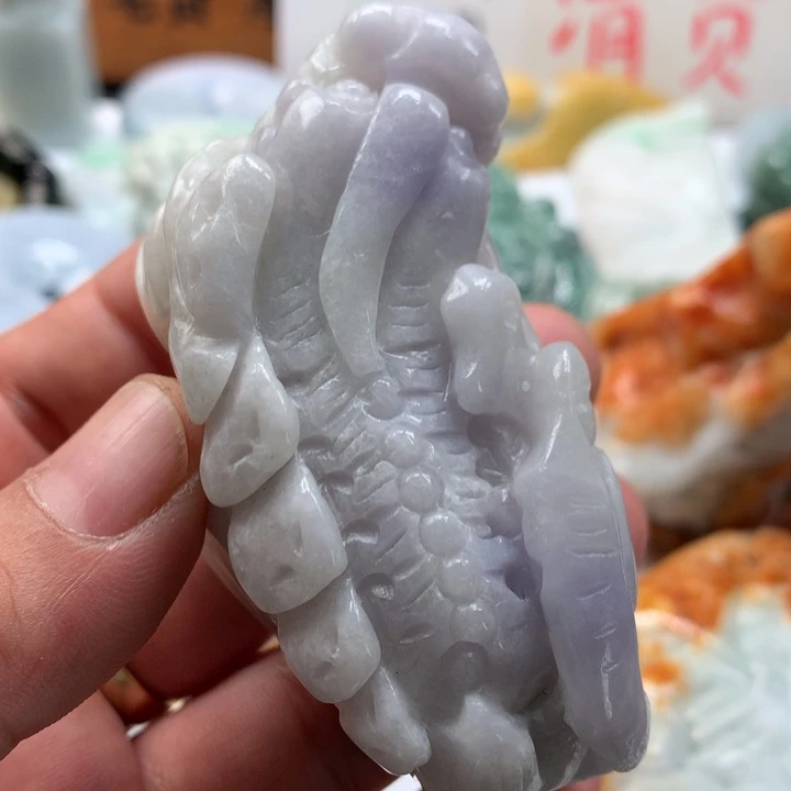 翡翠未镶嵌颈饰保真天然a货翡翠