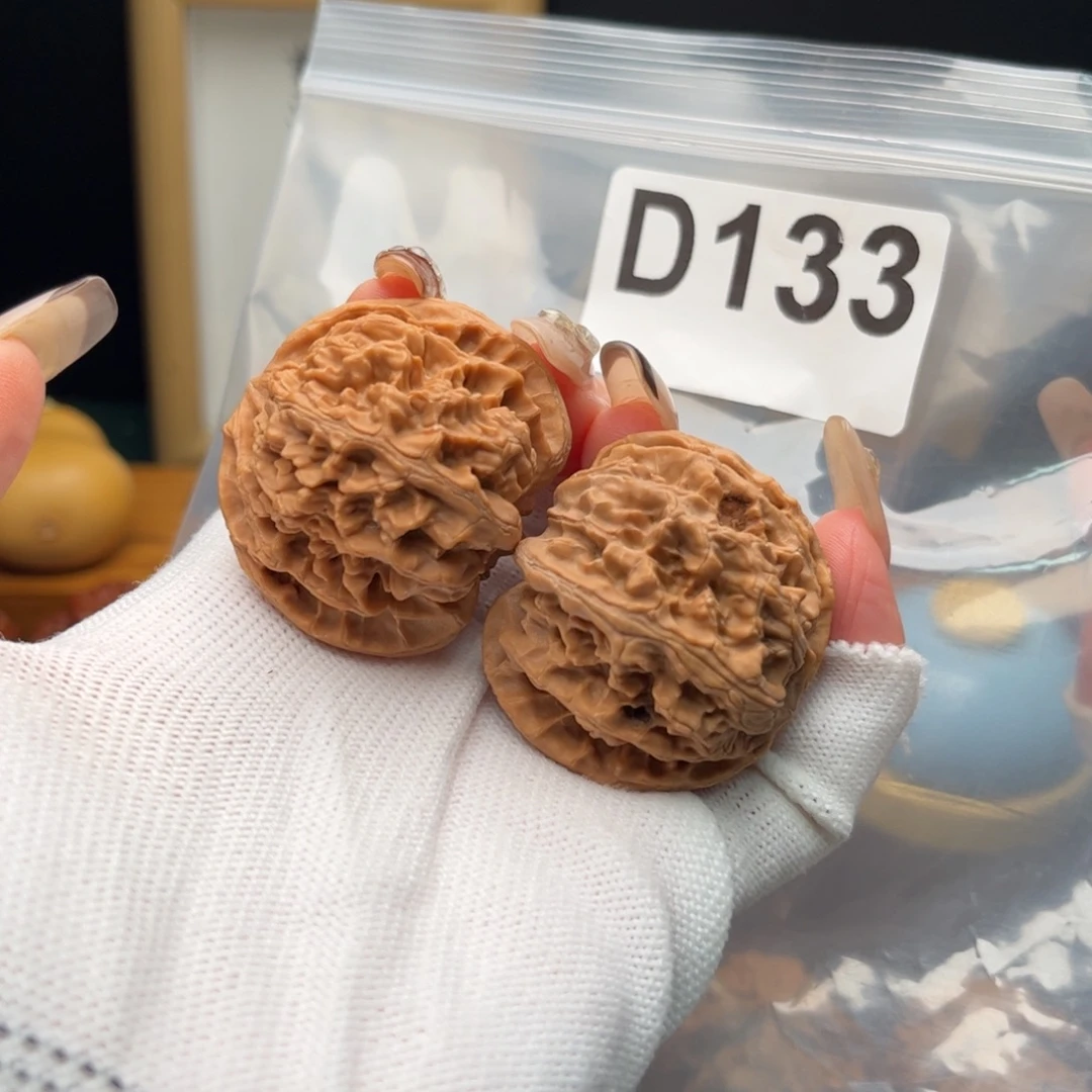 把件文玩核桃41左右苹果d133