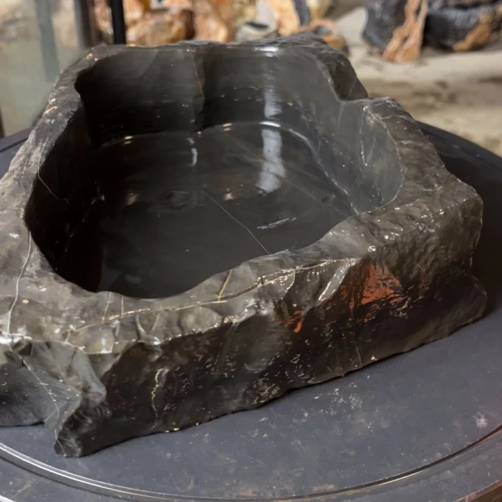 红陶李*宁石头花盆