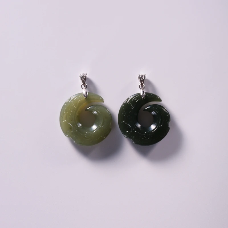 瑞卡希| S925银和田玉转运吊坠/多样性发其一