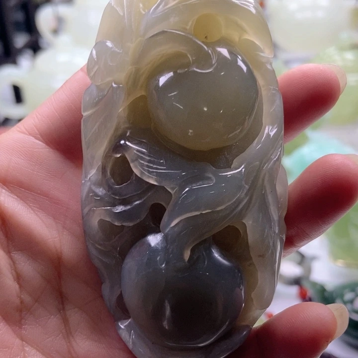 蛇纹石玉手链未镶嵌