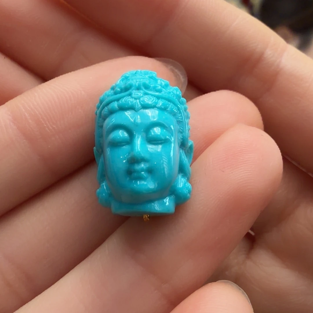 绿松石未镶嵌颈饰