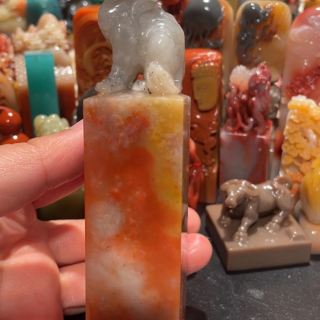 寿山石印石精美印