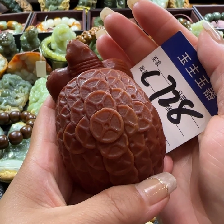 未镶嵌透闪石质玉把件