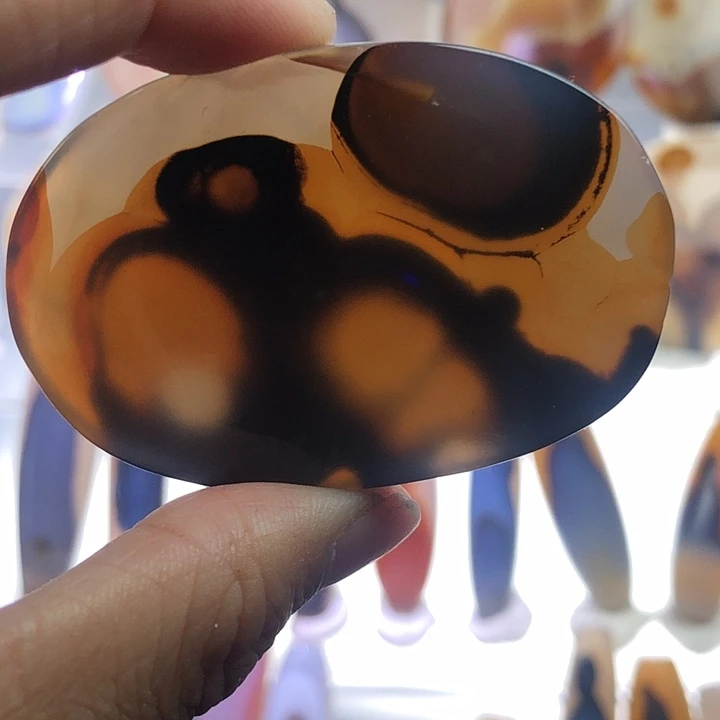 查罗石未镶嵌珠宝半成品143