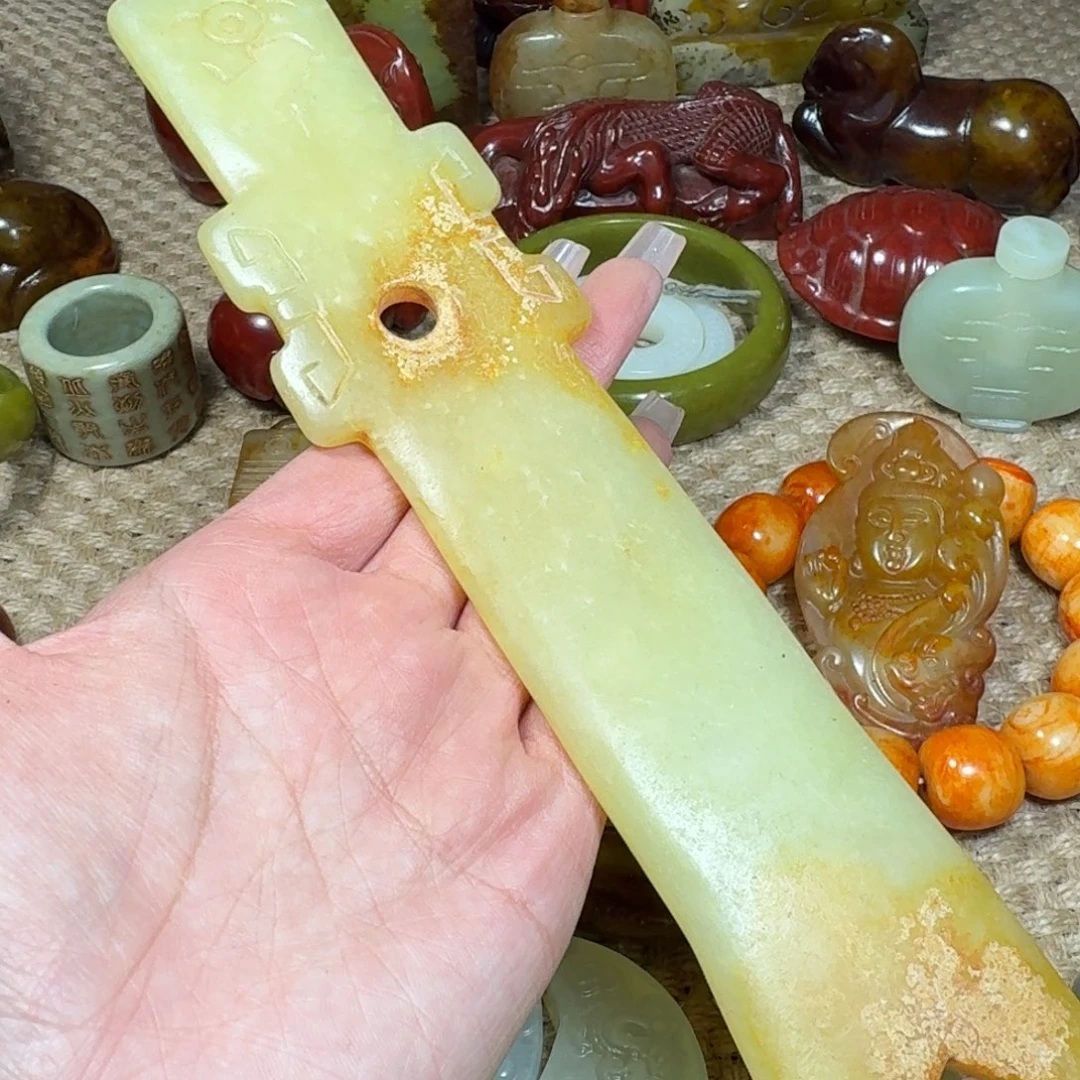 白玉菩提吊坠挂件