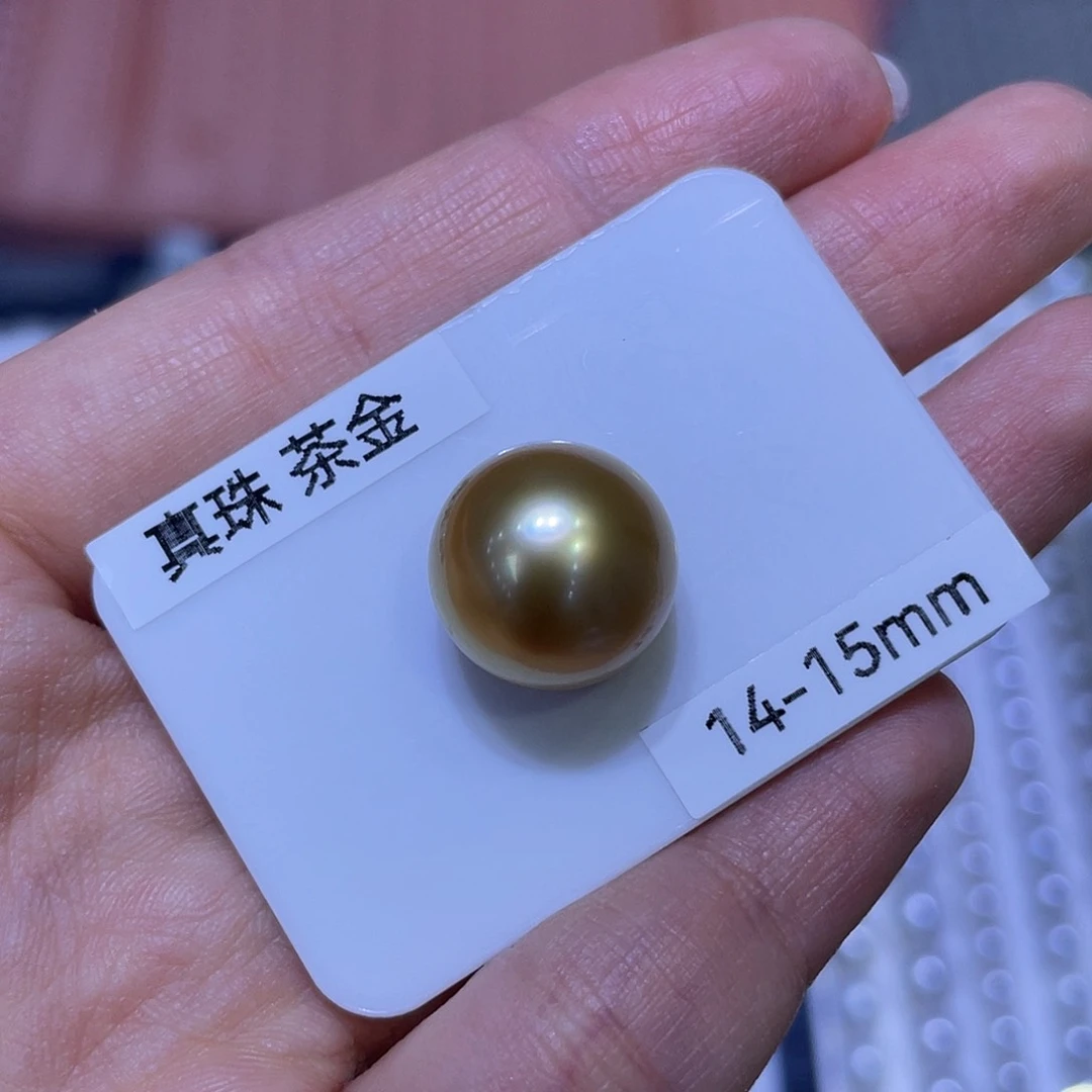 未镶嵌海水珍珠裸珠竹**青