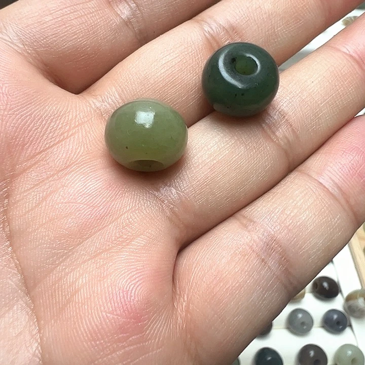 未镶嵌和田玉珠宝半成品爱***八