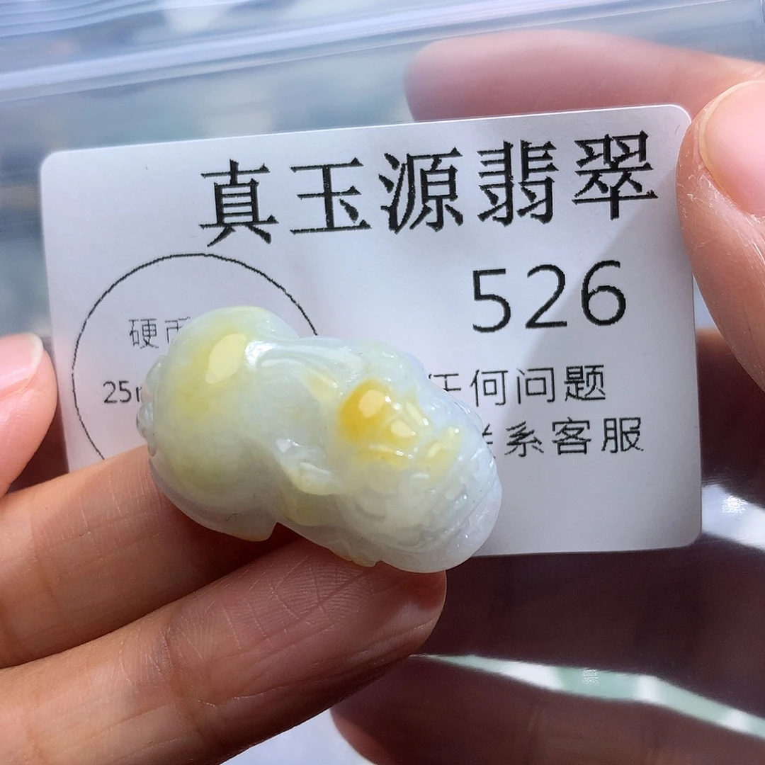 翡翠未镶嵌颈饰526