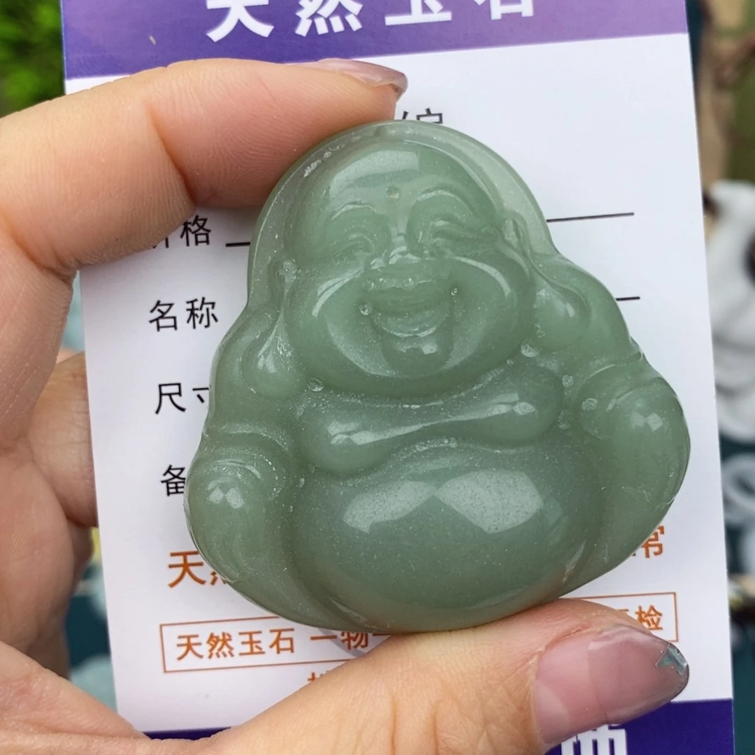 东陵石颈饰未镶嵌佛公