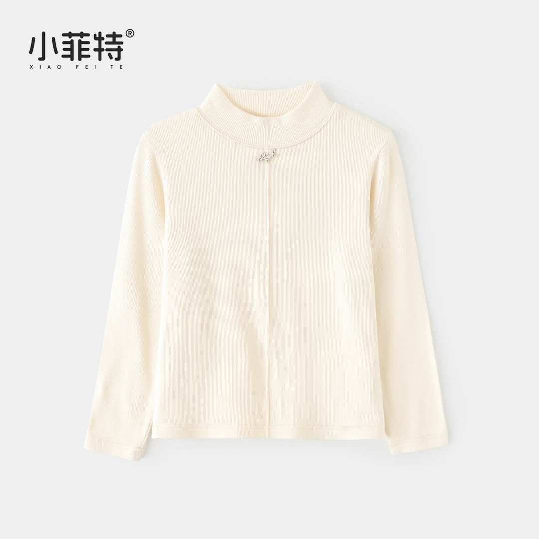 小菲特女童秋新款休闲打底衫中大童针织衫儿童长袖上衣YNYQ53210