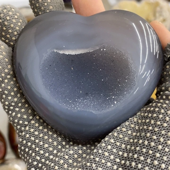紫晶珠宝半成品未镶嵌