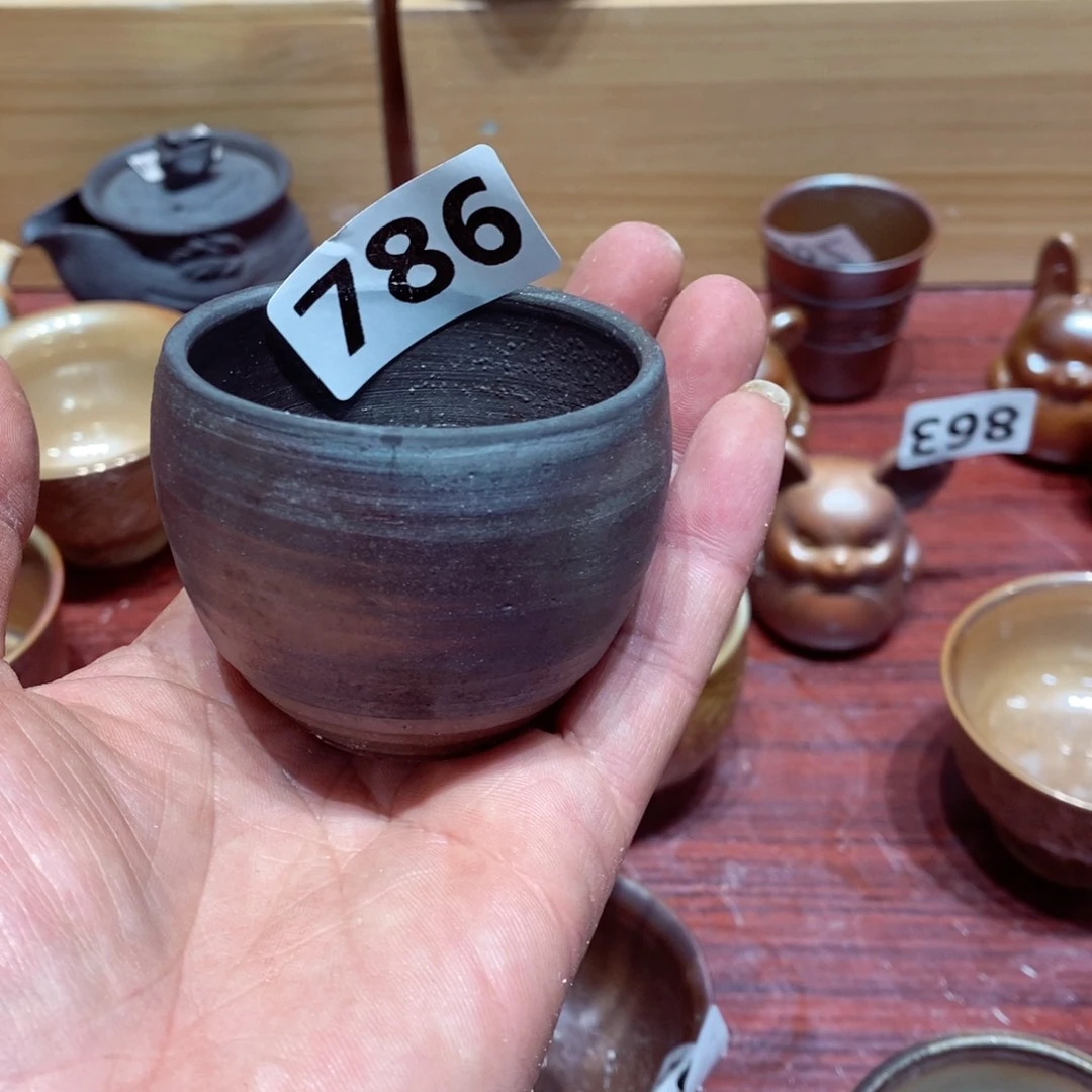 大**.柴烧茶具陶瓷杯子