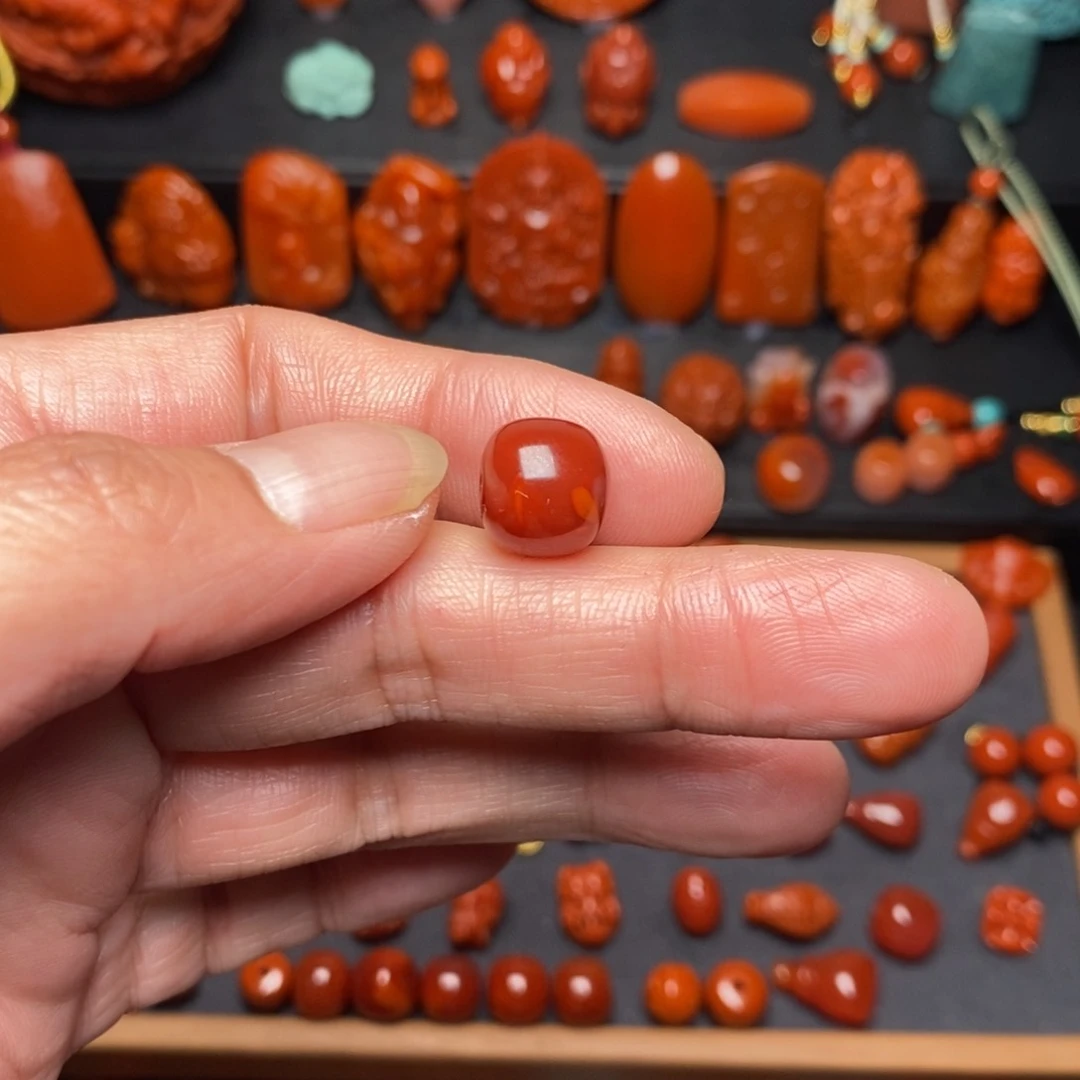 南红玛瑙1.2未镶嵌永**构