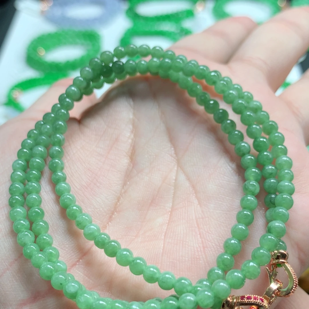 翡翠未镶嵌手链翡翠