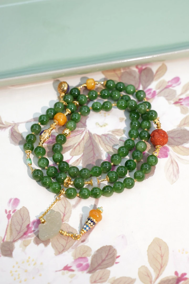 碧玉DIY项链多样性发一件JCH32126622