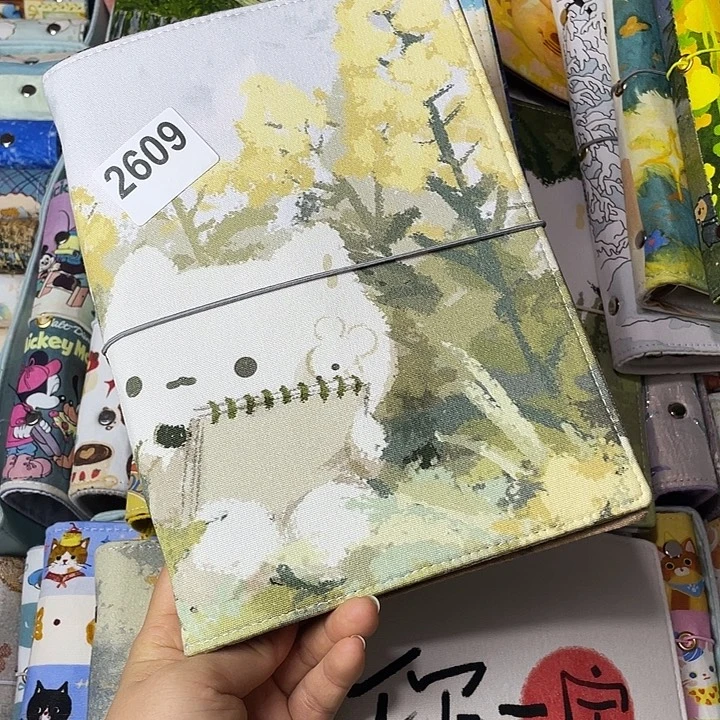 织绣A5 活页不加纸2609