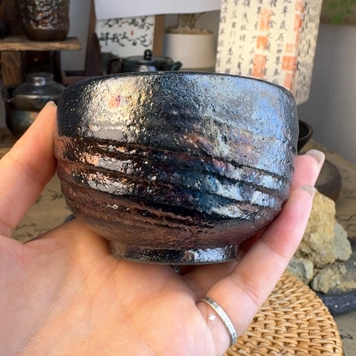 杨*胖荥经黑砂炸福利禅定杯18