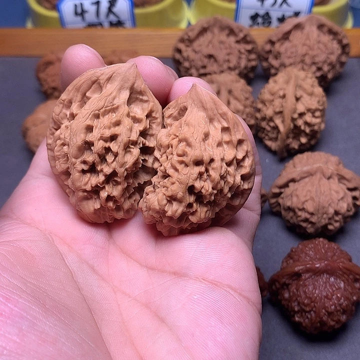 文玩核桃把件半壁江山