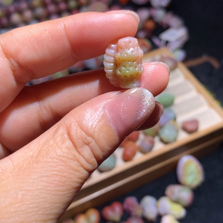 玛瑙/玉髓未镶嵌手串盐源玛瑙