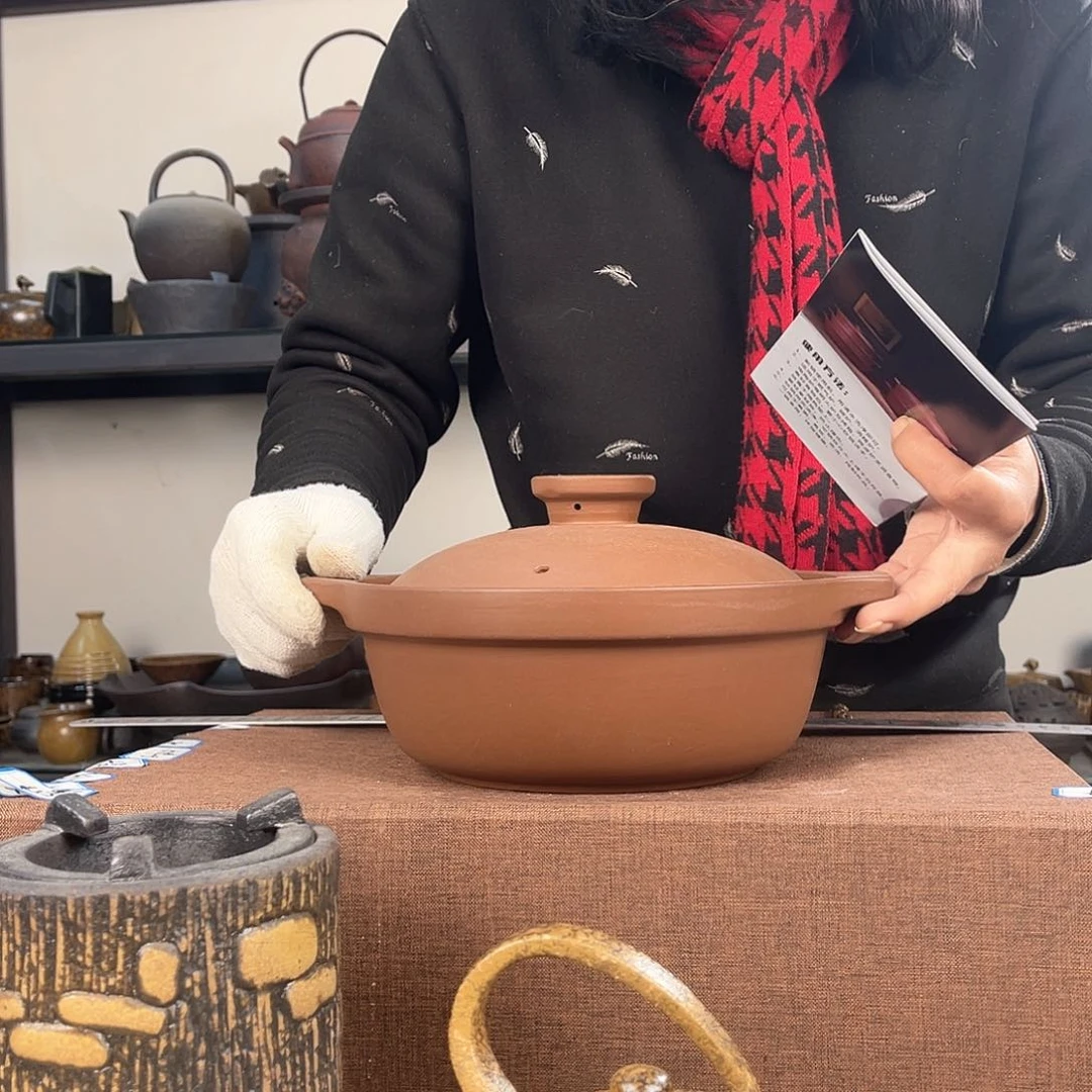 紫泥茶壶紫砂粗陶茶器