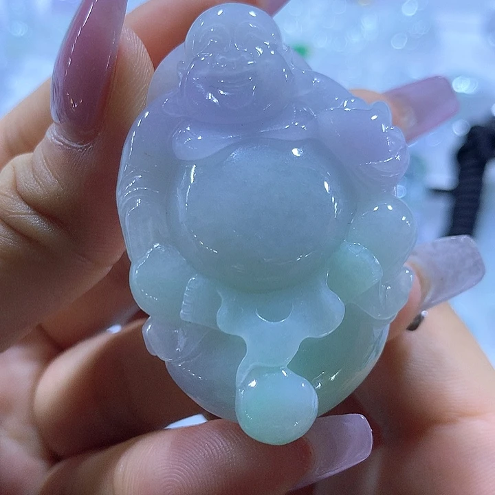 翡翠未镶嵌颈饰天然翡翠A货吊坠