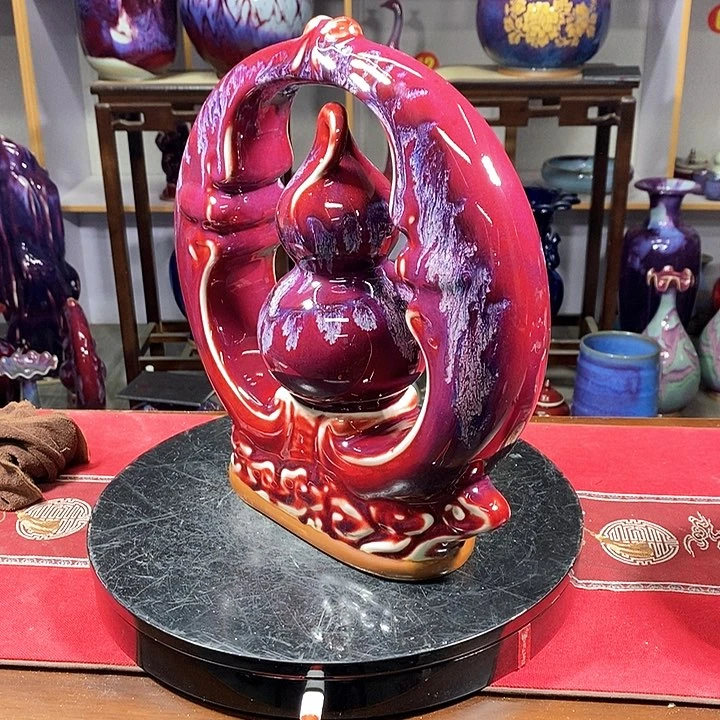 瓶石*中国神垕精品钧瓷